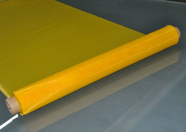 Polyester Screen Printing Fabric 53T-55 Micron Untuk Pencetakan Kaca / Tekstil