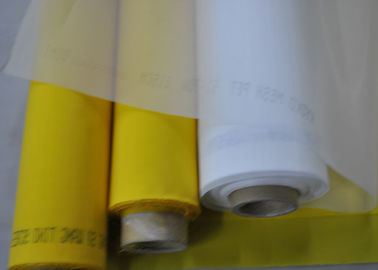 Polyester Screen Printing Fabric 53T-55 Micron Untuk Pencetakan Kaca / Tekstil