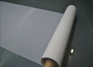 Cina Industrial Screen Printing Fabric Mesh, 100 Micron Silk Screen Untuk Pencetakan Stensil pemasok