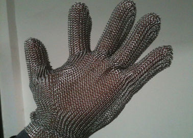 Cina Stainless Steel Cut Resistant Sarung tangan, Oil Resistance Steel Mesh Cutting Gloves pemasok