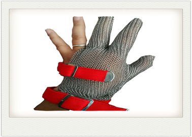 Cina Cut Resistant Stainless Steel Gloves Metal Welded Untuk industri daging pemasok