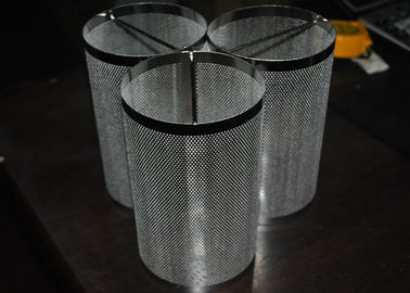 Cina Industri Penerbangan / Nuklir Stainless Steel Mesh Filter Cartridge Tahan Lama Dengan Bentuk Custom pemasok