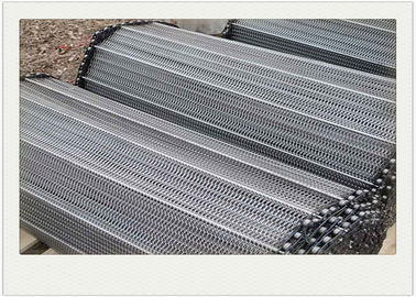 Cina Balanced Weave Stainless Steel Wire Mesh Conveyor Belt Digunakan untuk Transportasi Makanan pemasok