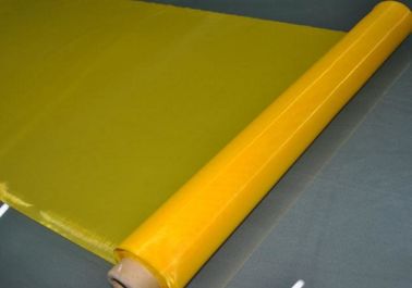 Cina Layar Cetak Tekstil Kuning Mesh Roll 62 &amp;quot;Lebar Tanpa Perawatan Permukaan pemasok