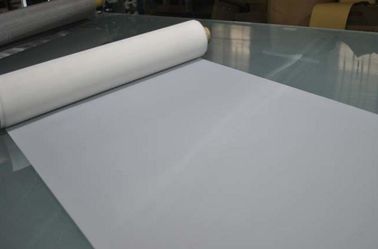 Cina 100% Polyester Mesh Screen Fabric Dengan Akurasi Dimensi Tinggi, Elongasi Rendah pemasok
