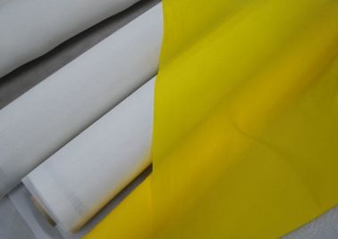 Cina Monofilamen Polyester Screen Printing Mesh 65 Inch High Tension Threshold pemasok