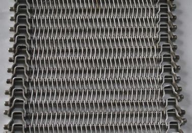 Cina 304 Stainless Steel Wire Mesh Conveyor Belt Untuk Baking Makanan, SGS Disetujui pemasok