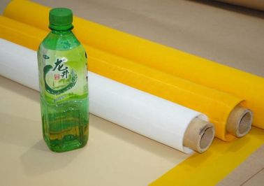 Cina NSF Test White Silk Screen Mesh Roll Untuk T-Shirt Printing, Lebar 305cm pemasok