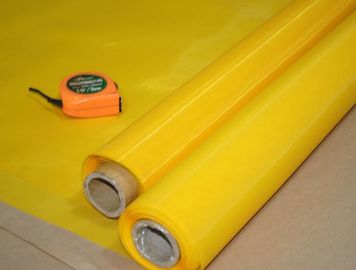 Cina NSF Test 65 Inch Yellow Polyester Menggabungkan Kain Mesh Dengan Jenis Tenun Biasa pemasok