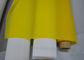 158 Micron 47T Polyester Mesh Fabric Untuk Pencetakan Keramik, Warna Putih / Kuning pemasok
