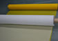 Kuning Putih / Kuning 100% Poliester Monofilamen Mesh Untuk Pencetakan Tekstil 120T - 34 pemasok