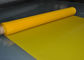 Bingkai Bahan Bingkai Kuning Putih / Kuning 120 Mesh Untuk Pencetakan Kaca, 158 Micron pemasok
