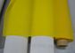 Layar Cetak Tekstil Kuning Mesh Roll 62 &amp;quot;Lebar Tanpa Perawatan Permukaan pemasok
