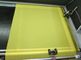 Tinta Kuning 110T Polyester Printing Mesh Dengan Sertifikasi FDA Untuk Pencetakan pemasok