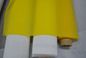 Kuning 100% Polyester Silk Bolting Cloth Plain Weave Dengan Lebar 1.15-3.6m pemasok