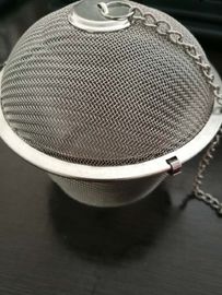 wire mesh Stainless Steel Tea Ball Infuser Untuk Penyaringan Kopi Berukuran Multi