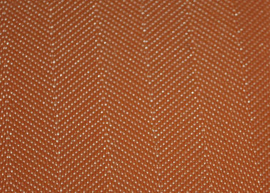 285081 Pengering Spiral Polyester Sabuk Mesh Belt Desulfurization Filter Cloth Brown Color
